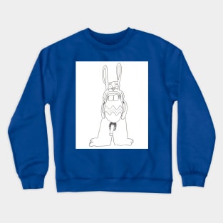 Gucci Easter bunny birthday suit $$$ Crewneck Sweatshirt